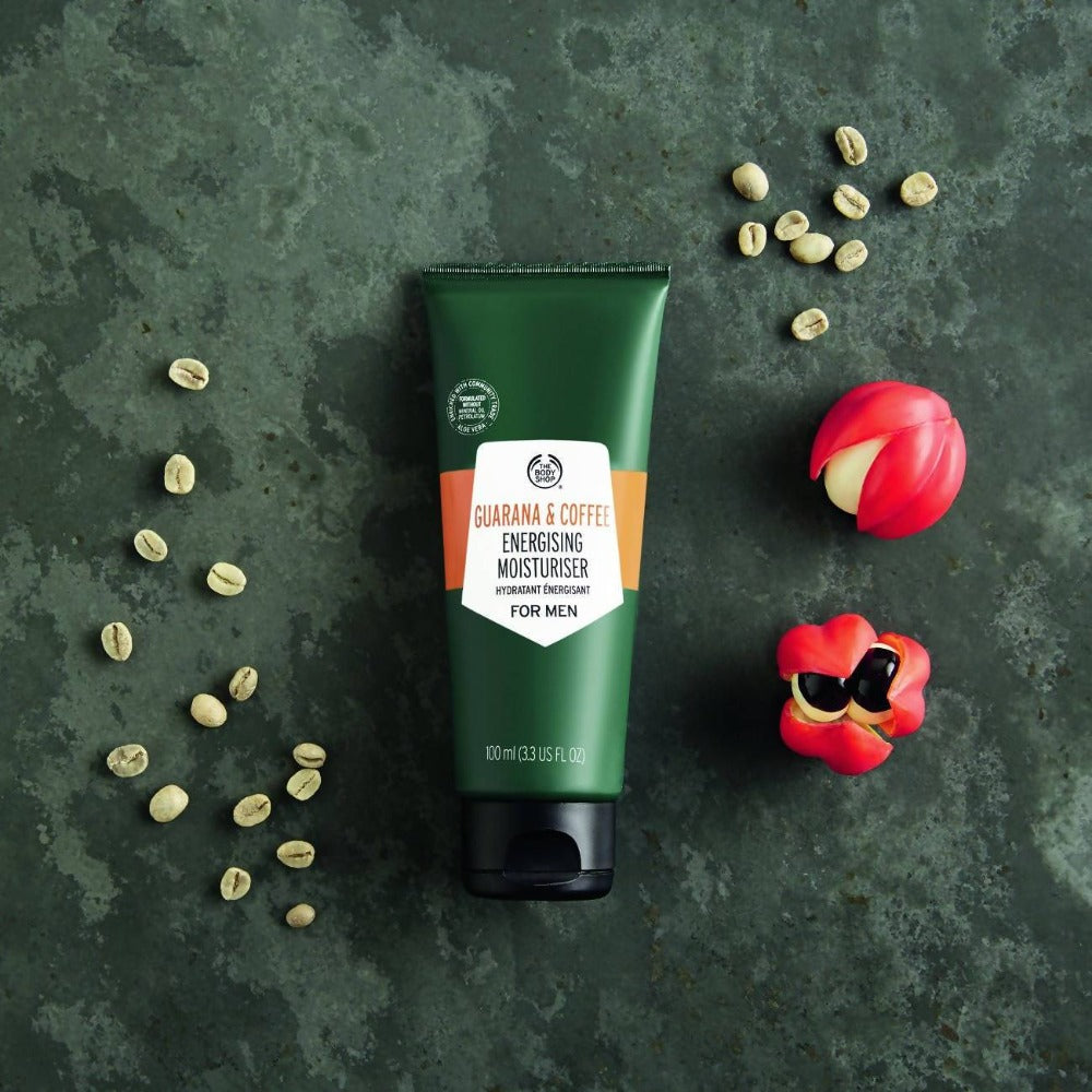 The Body Shop Guarana And Coffee Energising Moisturiser For Men