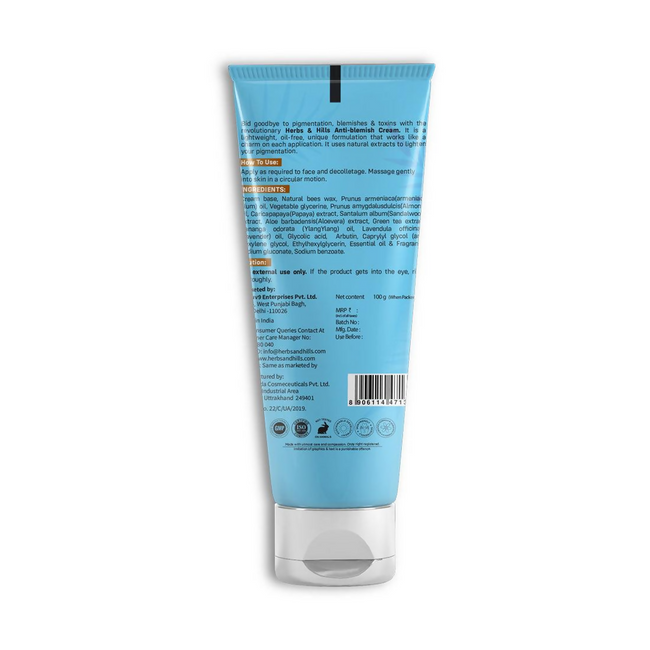 Herbs & Hills Anti Blemish Cream Main Image