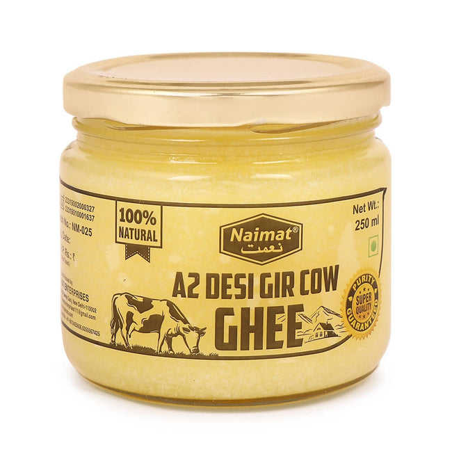 Naimat A2 Desi Gir Cow Ghee | Homemade Ghee From Desi Cow Milk | Certified Organic Ghee Hover Image