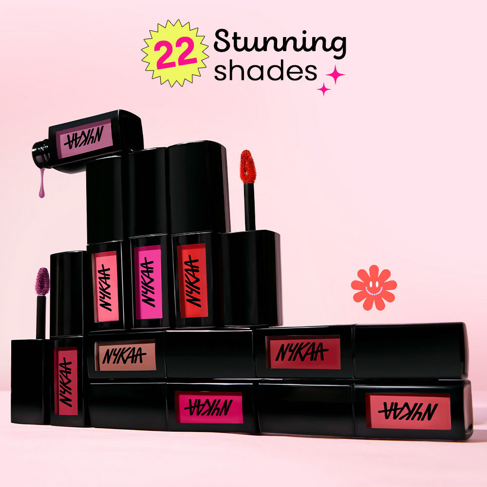 Nykaa Matte To Last Transferproof Liquid Lipstick - Chai -18