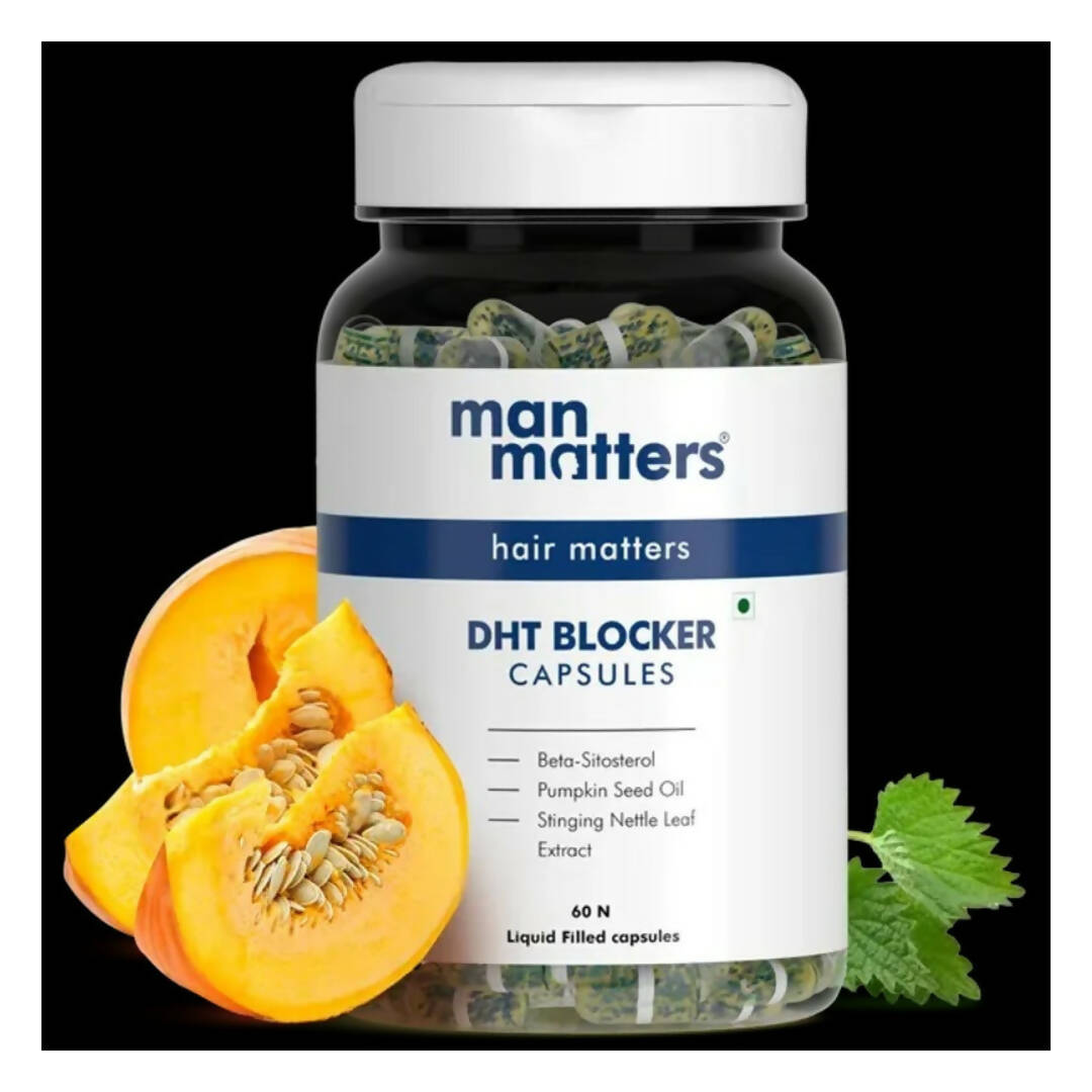 Man Matters DHT Blocker Capsules, For Anti Hair Fall