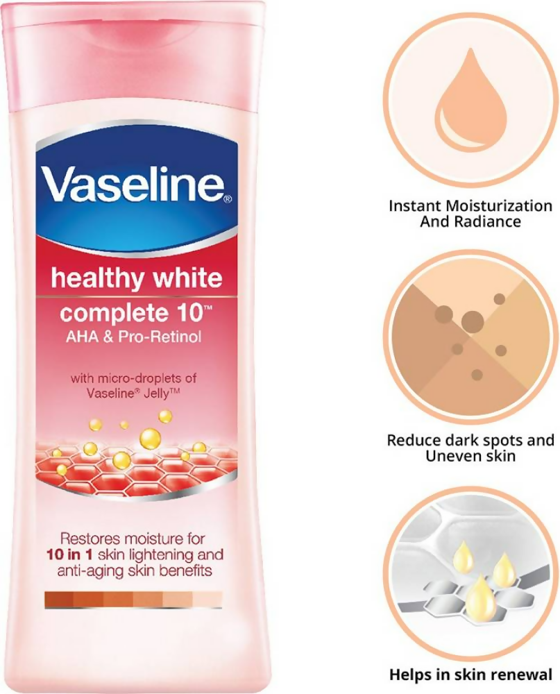Vaseline Healthy White Complete 10 Body Lotion