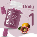 Purna As Long As You Love Me Ceramides Gummies - Passion Fruit
