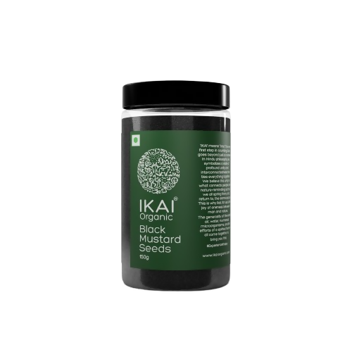 IKAI Organic Black Mustard Seeds