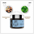 The Man Company Beard Softening Cream with Argan & Mint