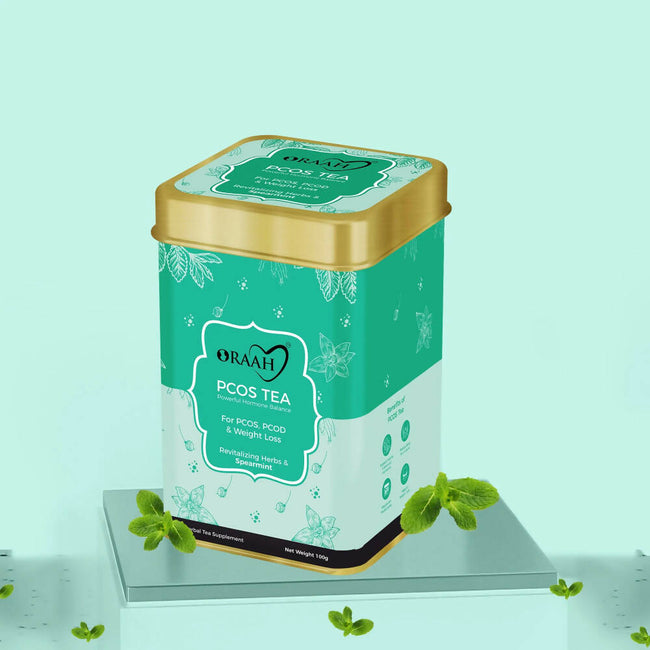 Oraah PCOS, PCOD Spearmint Green Tea Hover Image
