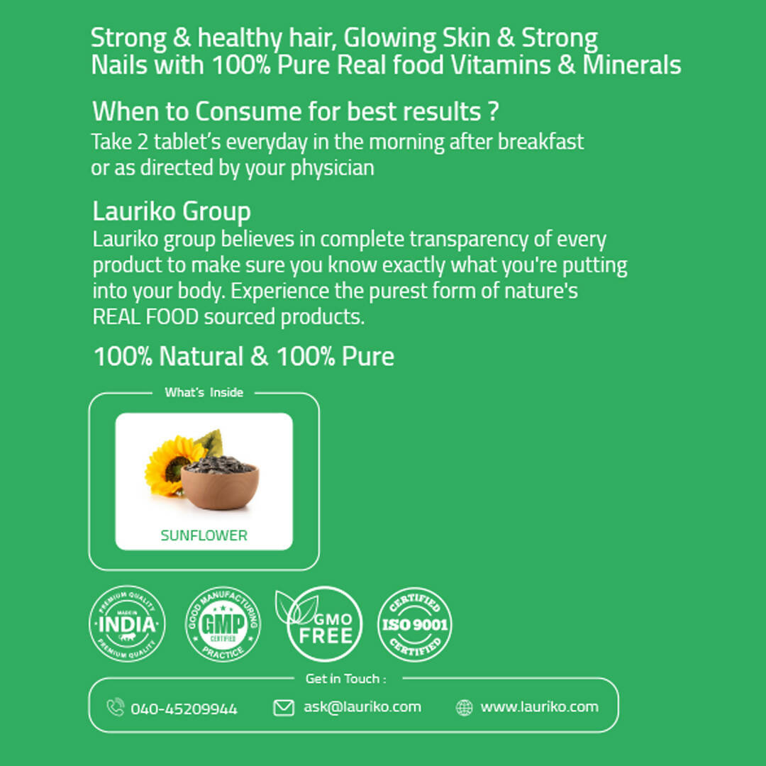 Laurik Biotin Tablets For Men And Women | Biotin Supplement For Hair Growth And Glowing Skin