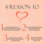 Professional O3+ Bridal Facial Kit Vitamin C Glowing Skin