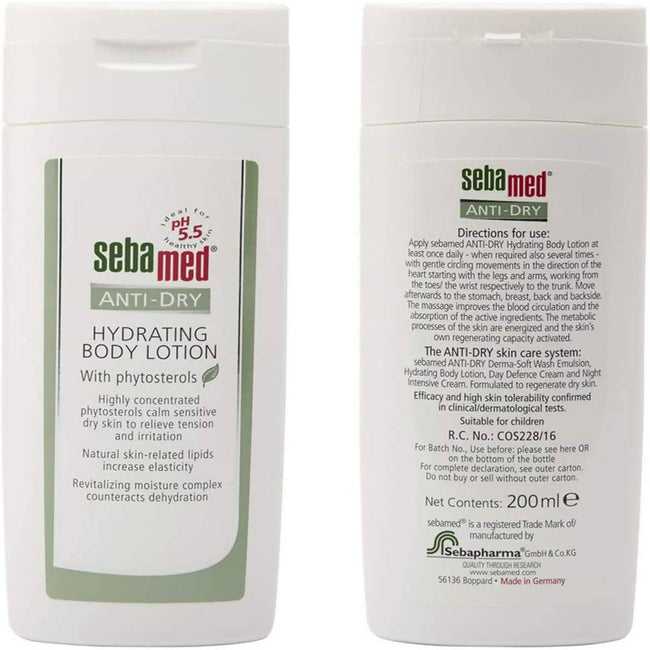 Sebamed Anti-Dry Hydrating Body Lotion Main Image