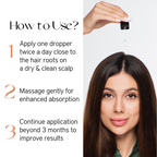 Nourish Mantra Anti-Greying Hair Serum With Rice Water & Arcolys to Stop Premature Hair Greying