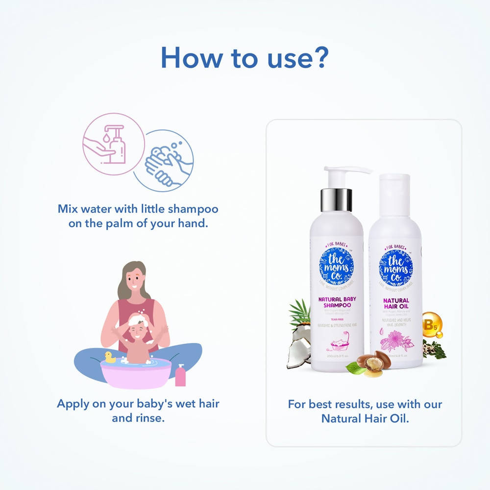 The Moms Co Natural Hair Care Essentials For Baby