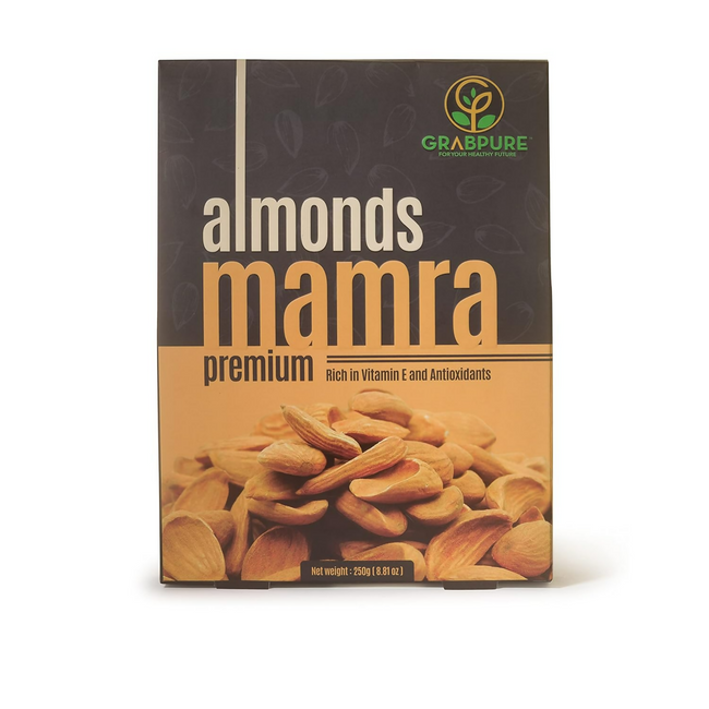 Grabpure Mamra Almonds/Mamra Badam Dry Fruits Hover Image