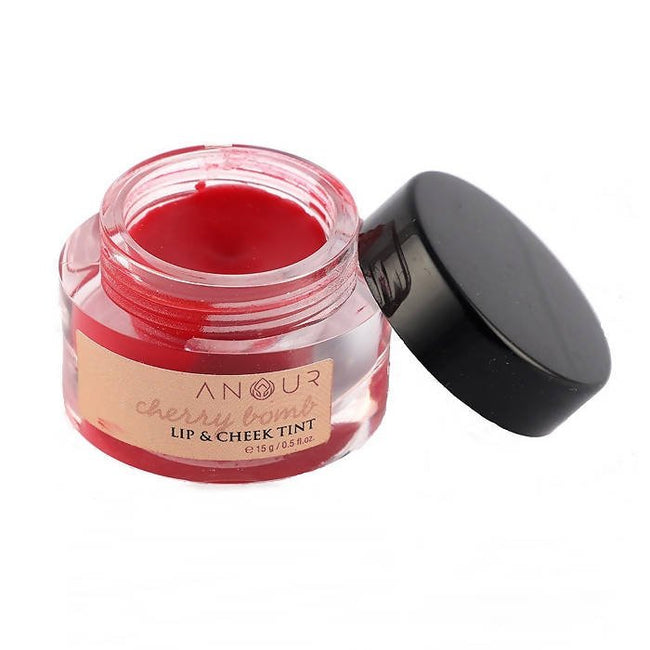 Anour Cherry Bomb Lip and Cheek Tint Hover Image