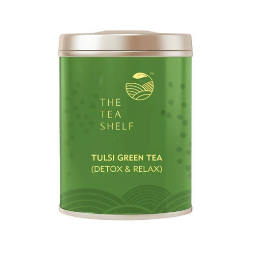 The Tea Shelf Tulsi Green Tea Hover Image