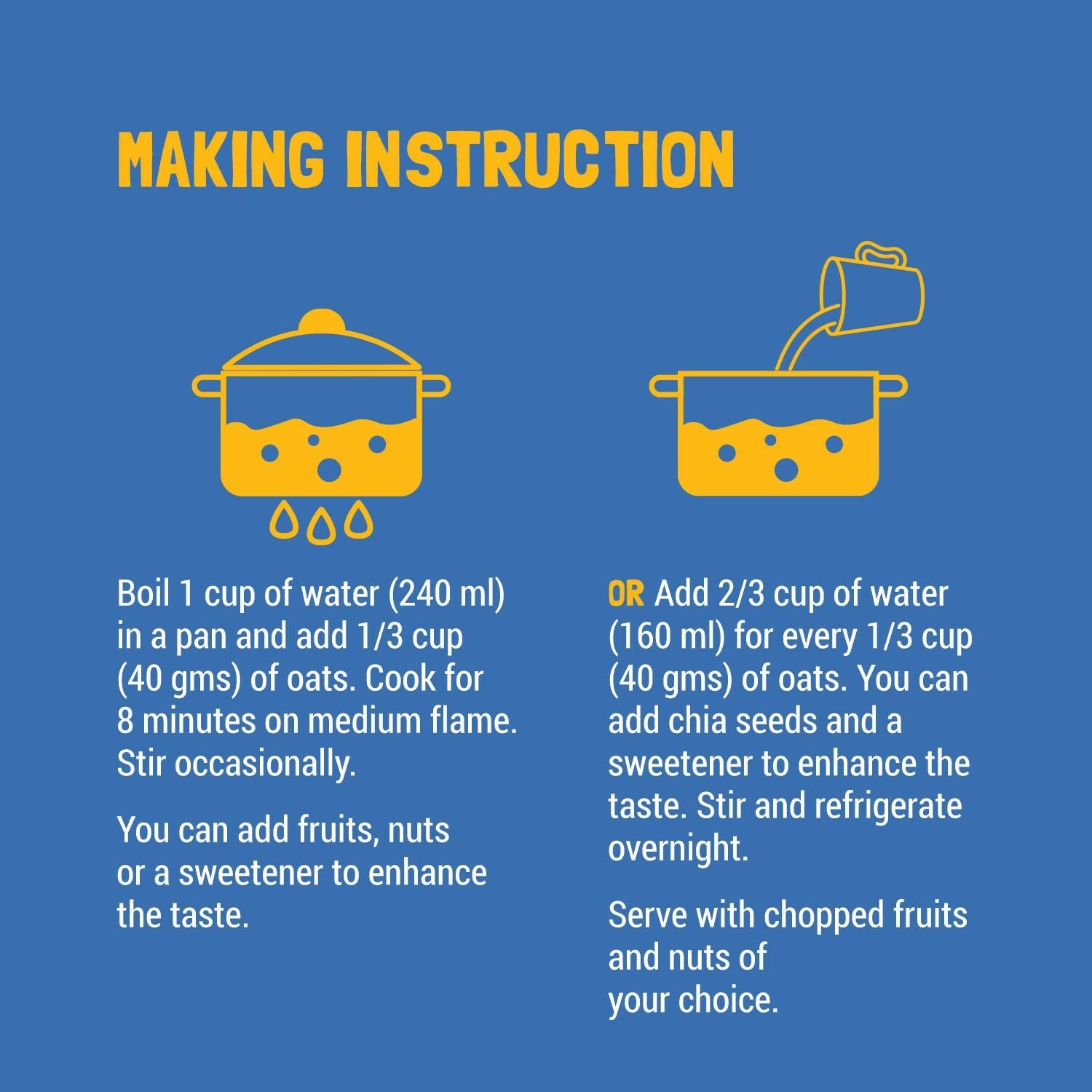 Slurrp Farm Rolled Oats (Jumbo Rolled) No Added Sugar