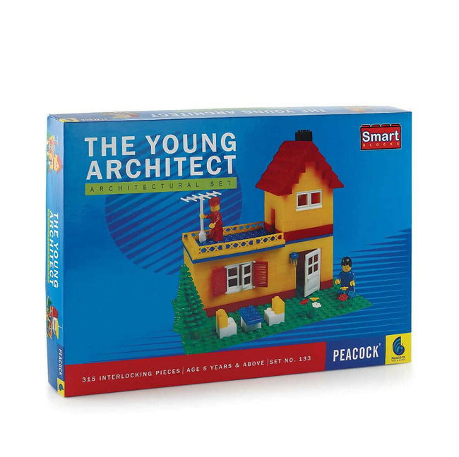 Peacock The Young Architect Set Building Block Set For Kids Hover Image