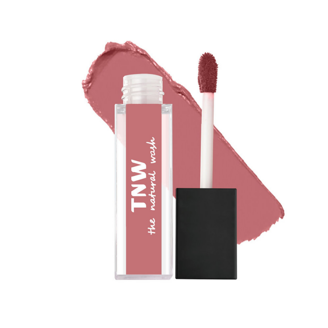 The Natural Wash Matte Velvet Longstay Liquid Mini Lipstick - 04 Pinktastic