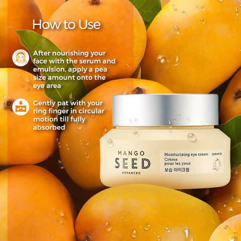 The Face Shop Mango Seed Moisturizing Eye Cream - Korean Skincare
