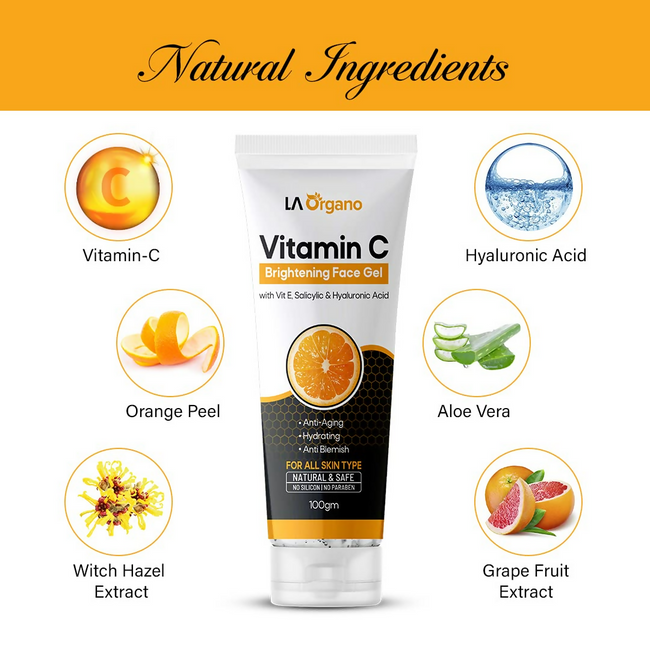 LA Organo Vitamin C Brightening Face Gel Main Image