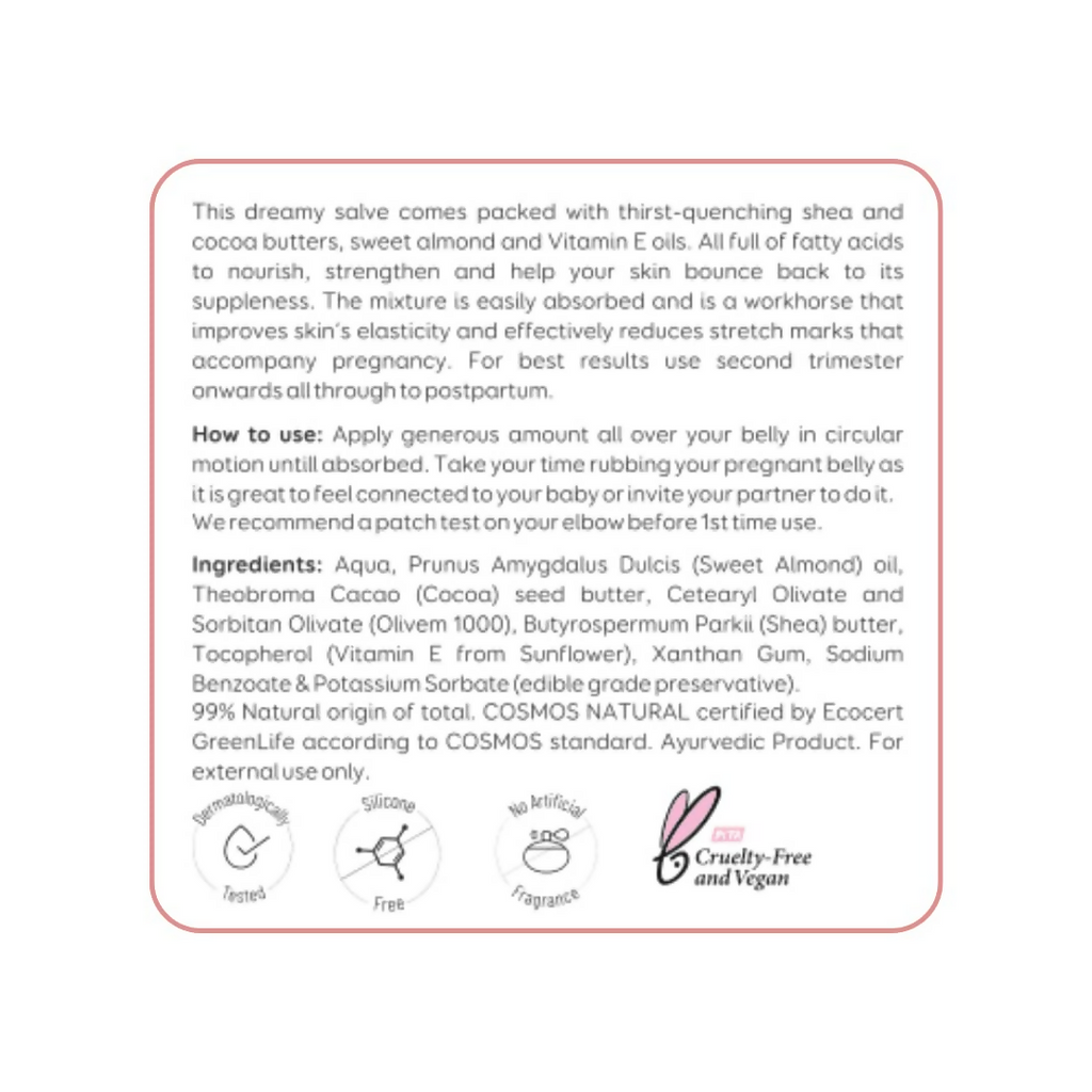 Earthbaby 99.5% Natural Origin Pregnancy Stretch Marks Removal Cream