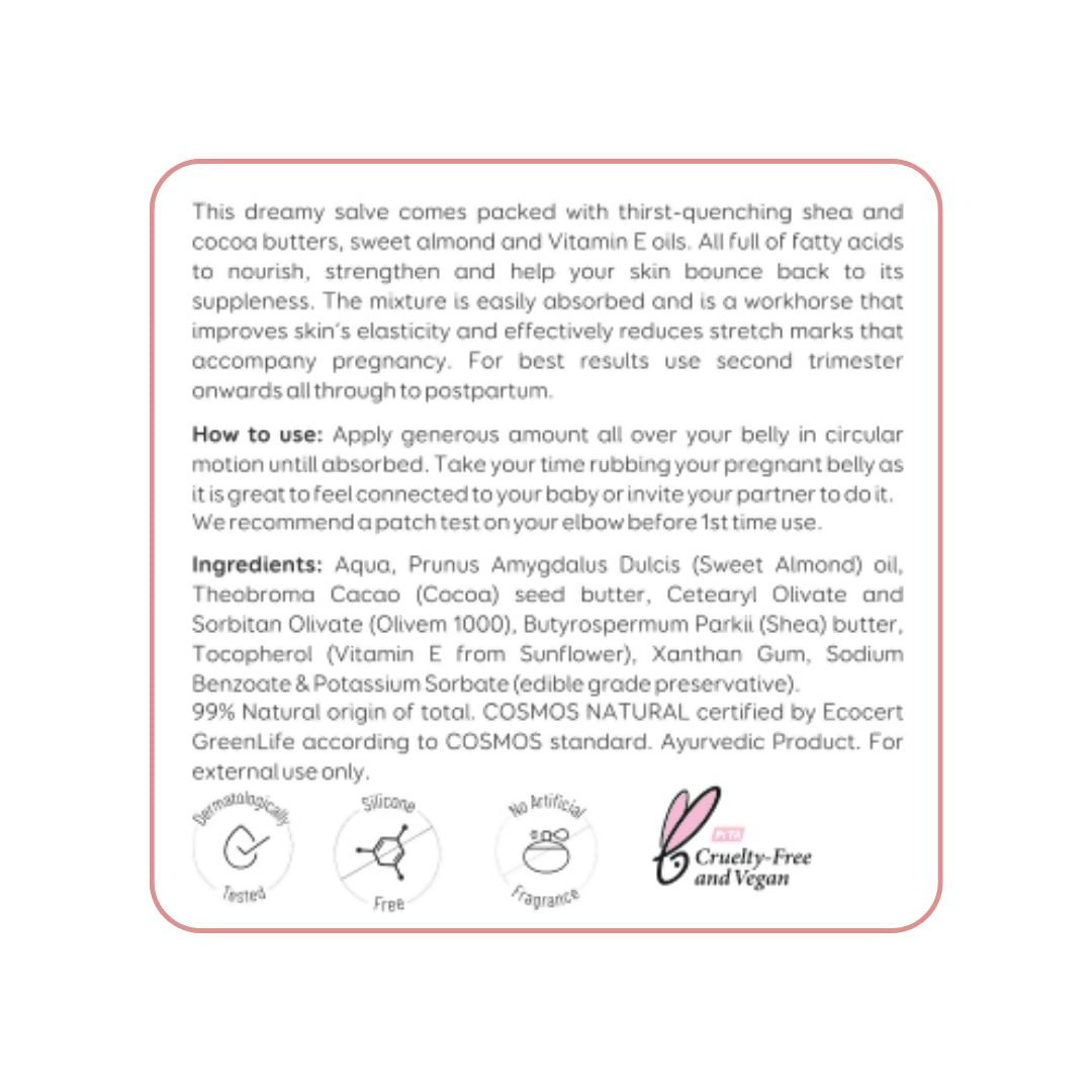 Earthbaby 99.5% Natural Origin Pregnancy Stretch Marks Removal Cream