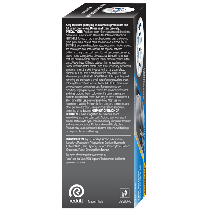 Veet Hair Removal Cream for Men - Sensitive Skin