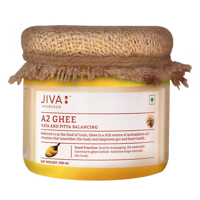 Jiva Ayurveda A2 Gir Desi Cow Ghee | Desi Gir Cow Ghee | Pure and Natural Ghee From A2 Cow Milk Hover Image