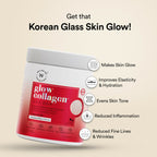 Wellbeing Nutrition Glow Korean Marine Collagen Peptides & Melts Instant Energy Oral Strips Combo