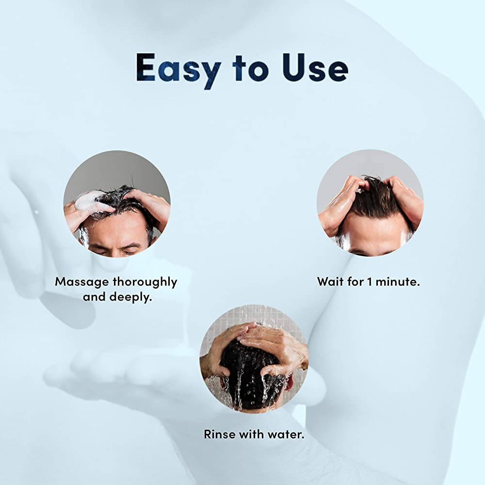 Man Matters Hair Conditioner For Men With Silk protein, Shea butter, Argan Oil, Cocoa Butter, & Saw Palmetto Oil.