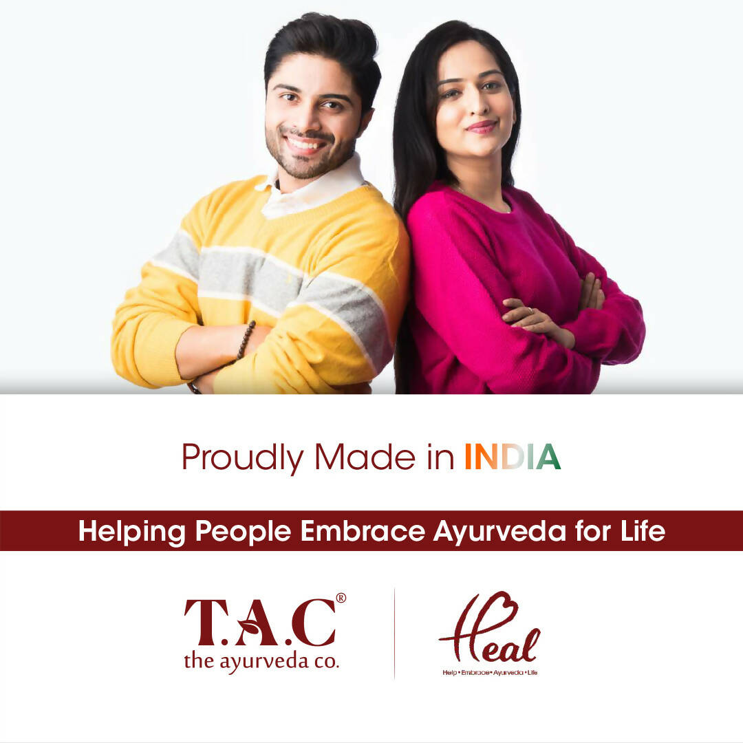 TAC - The Ayurveda Co. Kansa Wand Dual Purpose Massager Tool for Face & Body