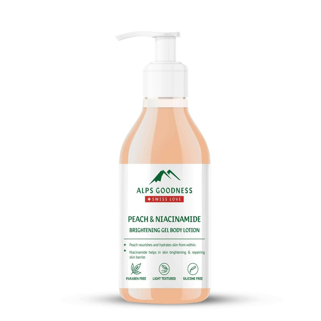 Alps Goodness Peach & Niacinamide Brightening Gel Body Lotion