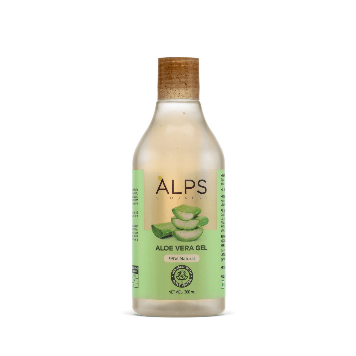 Alps Goodness Aloe Vera Gel infused with Rose Water