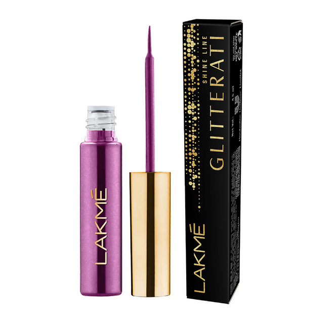Lakme Glitterati Collection Shine Eyeliner - Invincible Purple Main Image