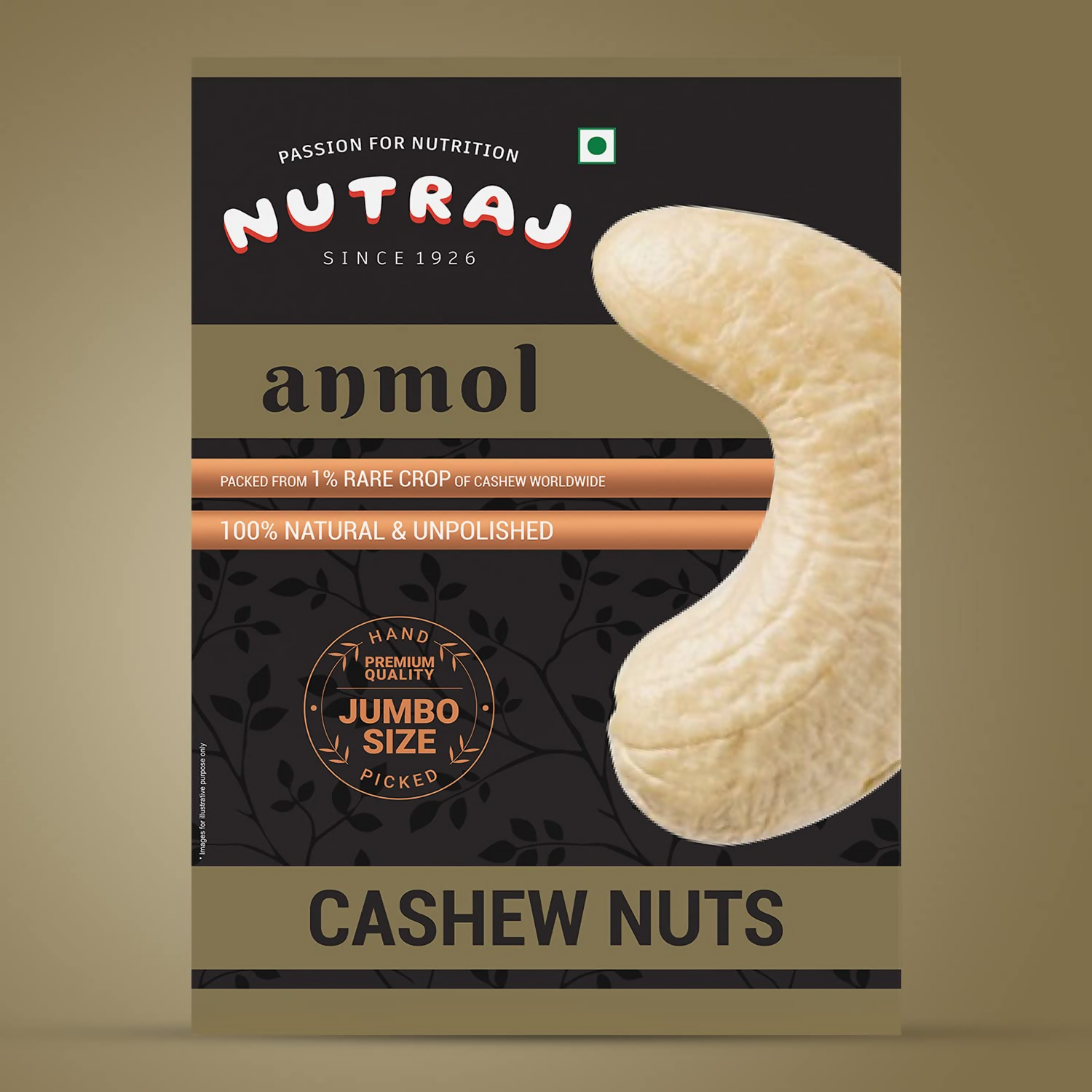 Nutraj Anmol Cashew Nuts (Jumbo Size Kaju)