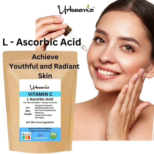 Urbaano Herbal L-Ascorbic Acid (Vitamin C Powder) Main Image
