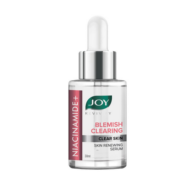 Joy Skin Renewing Niacinamide Face Serum For Clearing Skin Blemishes & UV Protection Hover Image