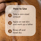 mCaffeine Naked & Raw Coffee Espresso Body Wash