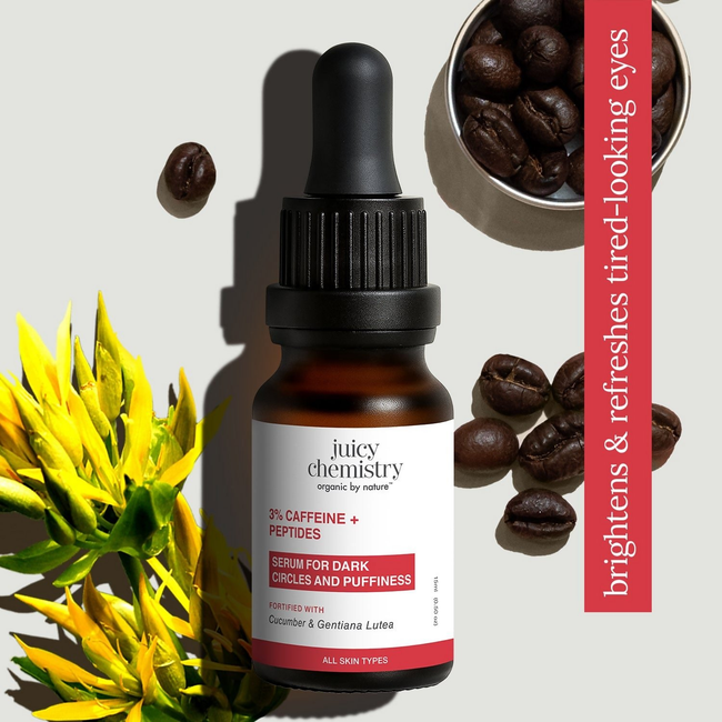 Juicy Chemistry 3% Caffeine + Peptides Eye Serum Main Image