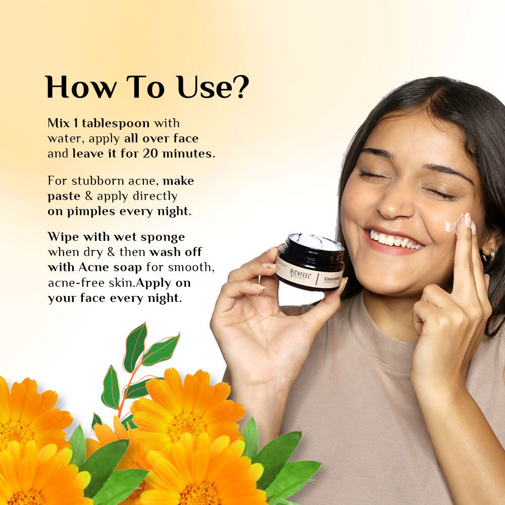 Richfeel Calendula Anti-Blemish Cream - Soothing Echinacea