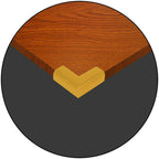 Safe-O-Kid Set of 12 Corner L Shaped Corner Guards for Kids safety- Yellow-Small