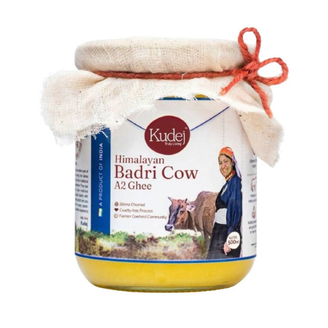 Kudej Himalayan Badri Cow A2 Ghee | Natural and Organic Ghee | Desi Cow Ghee Hover Image