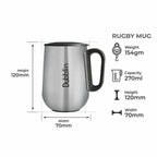 Dubblin Rugby Stainless Steel Mug