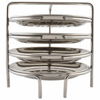 Jain Stainless Steel Small Idiappam Stand - 4 Plates