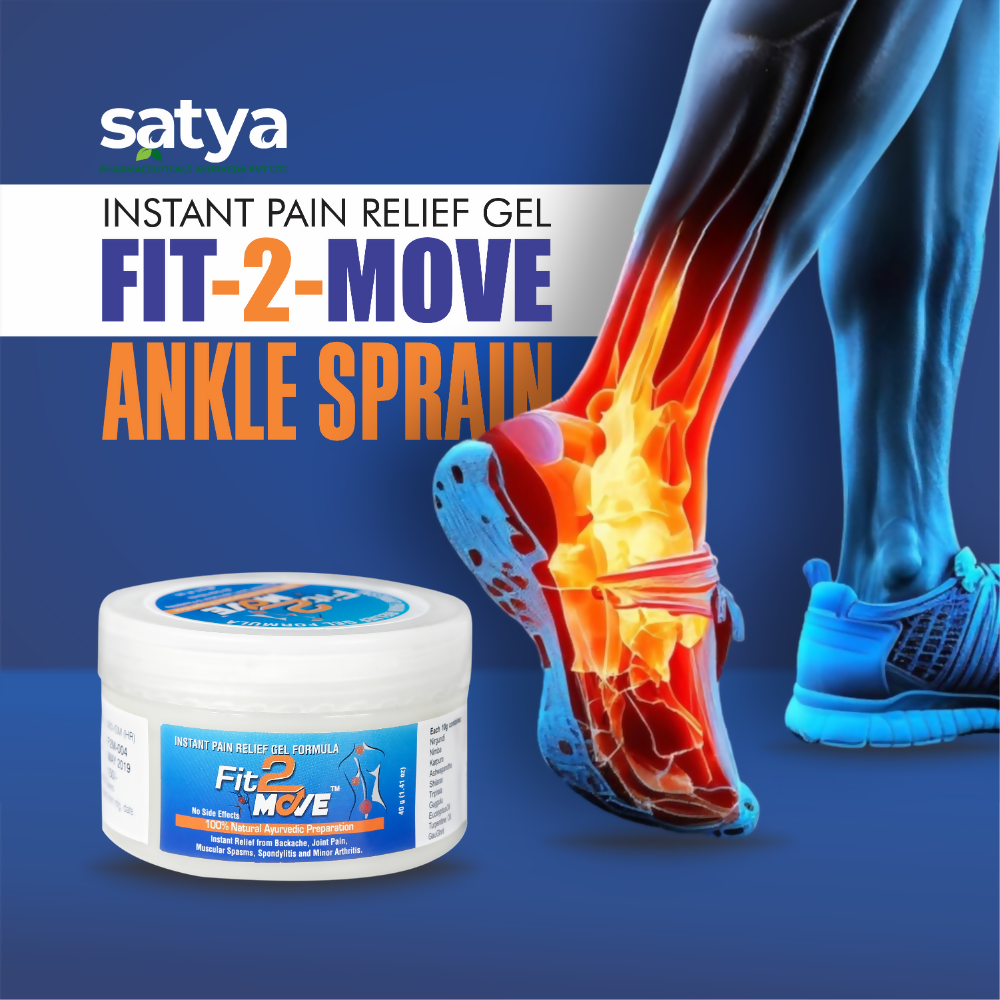 Satya Pharmaceuticals Ayurveda Fit-2 Move Instant Pain Relief Gel