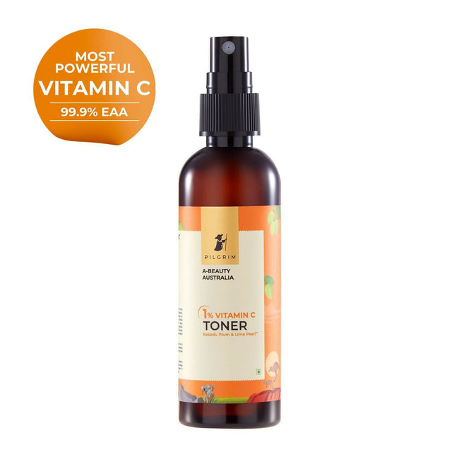 Pilgrim Australian 1% Vitamin C Toner with Kakadu Plum & Lime Pearl For Glowing Skin, Open Pores Tightening & Refining Main Image