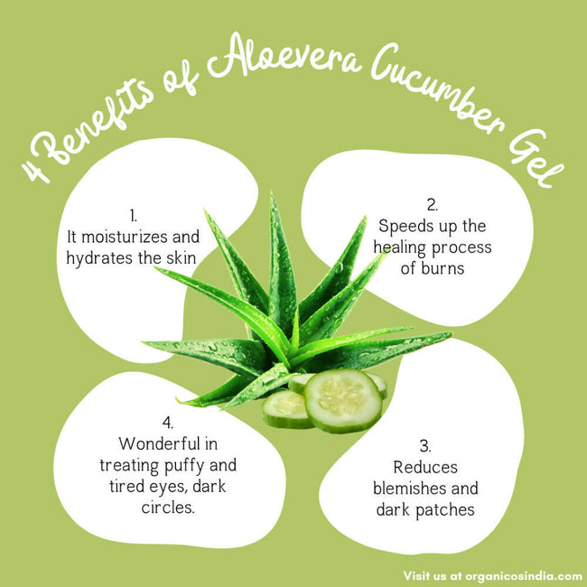 Organicos Aloevera Cucumber Gel Main Image