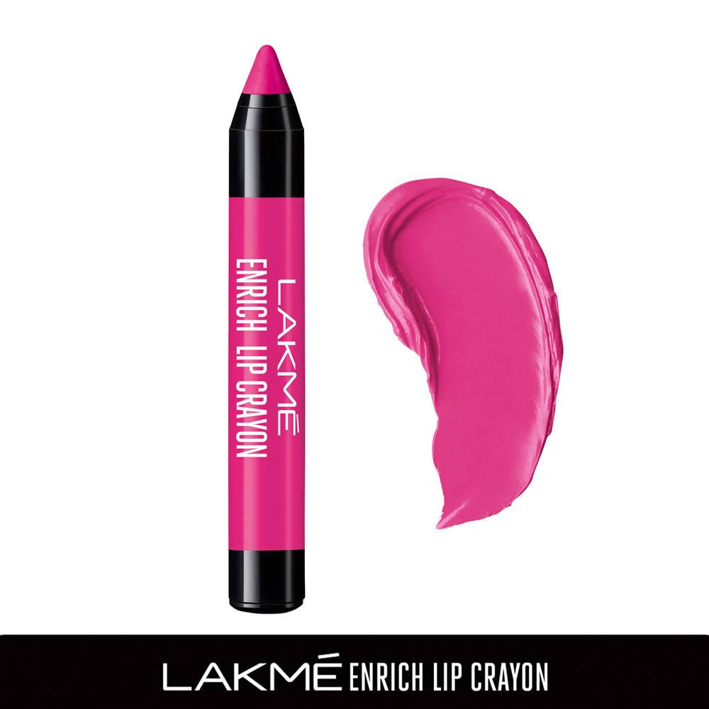 Lakme Enrich Lip Crayon - Pink Burst