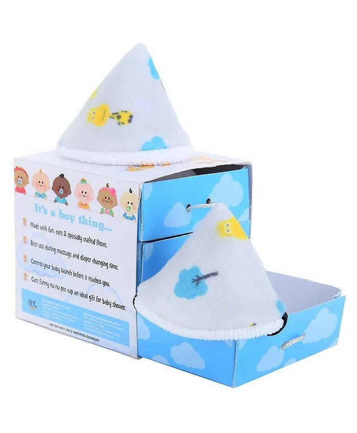 AHC Nu Nu Pee Cap For Massage And Diaper Changing Time For Boys
