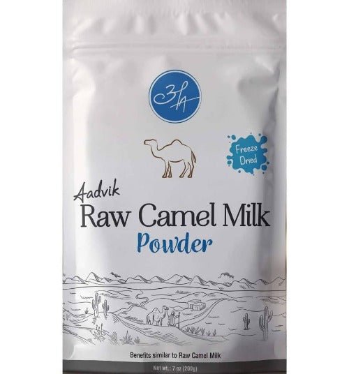 Aadvik Raw Camel Milk Powder (Freeze Dried) - Healthy & Natural, Manage Blood Sugar Levels