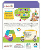 Braintastic Educational Game/Toys: Shapes, Pattern & Colors Reusable Activity Sheet for Kids (3-6 Years) with Free Puzzle